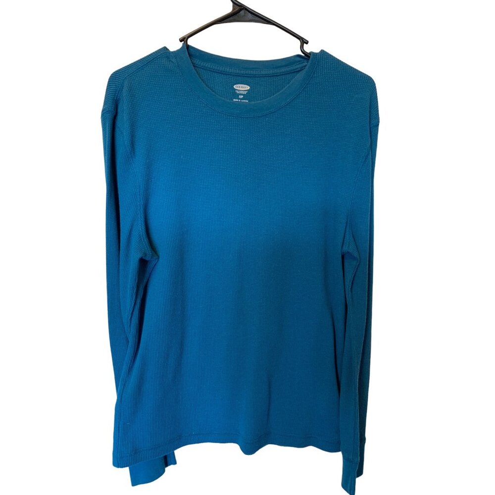 🌸3/$15🌸Turquoise Henley Long Sleeve Shirt Small